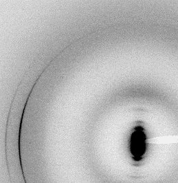 signal de diffraction rayons X en microfaisceau