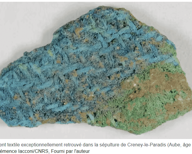 3D imaging is revolutionising archaeological research on ‘fossilised’ textiles